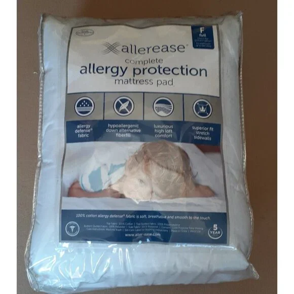 Allerease complete Allergy Protection Mattress pad - Picture 1 of 6